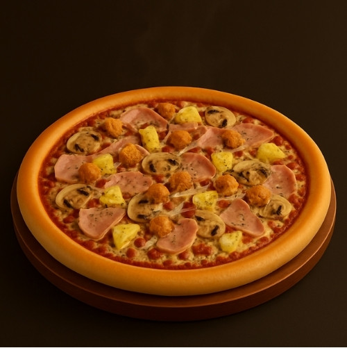 Ham, chicken and pineapple delight