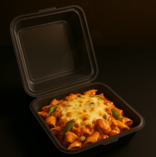 Butter chicken pasta